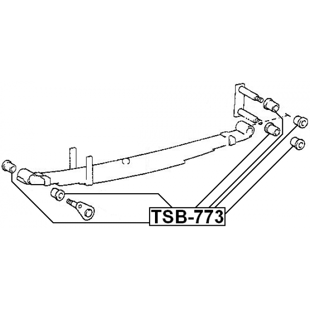 REAR SPRING BUSHING - Image 2