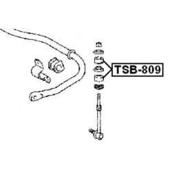 Alternative view of FRONT STABILIZER BAR LINK BUSH