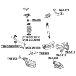 Alternative view of REAR STABILIZER BAR BUSH D22