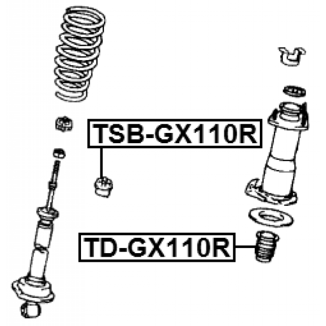 REAR SHOCK ABSORBER BUSHING - Image 2