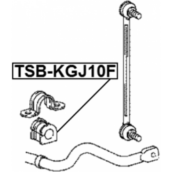Alternative view of FRONT STABILIZER BAR BUSH D21