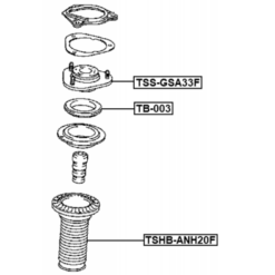 Alternative view of FRONT SHOCK ABSORBER BOOT