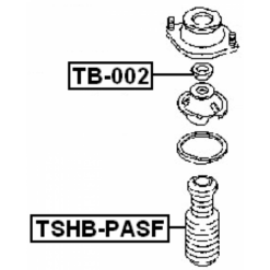 Alternative view of FRONT SHOCK ABSORBER BOOT