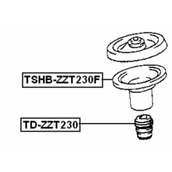 Alternative view of FRONT SHOCK ABSORBER BOOT