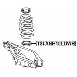Alternative view of REAR SPRING LOWER SEAT