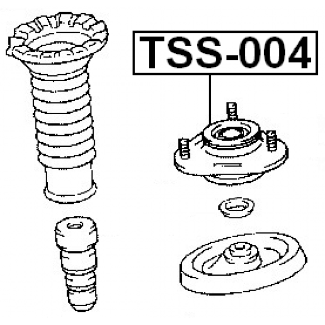 FRONT SHOCK ABSORBER MOUNTING - Image 2
