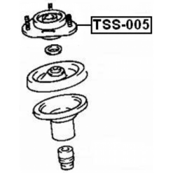 Alternative view of FRONT SHOCK ABSORBER MOUNTING