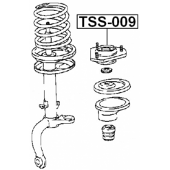 Alternative view of FRONT SHOCK ABSORBER MOUNTING