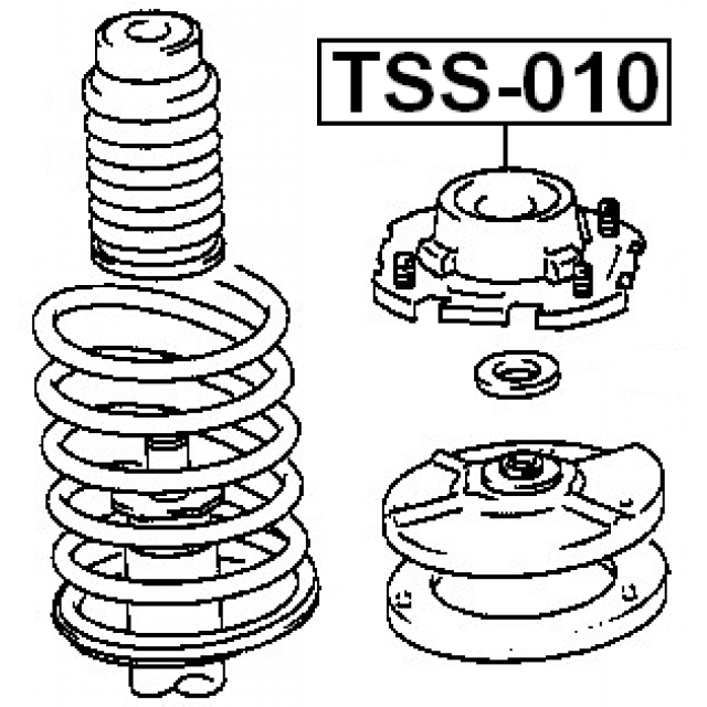 FRONT SHOCK ABSORBER MOUNTING - Image 2
