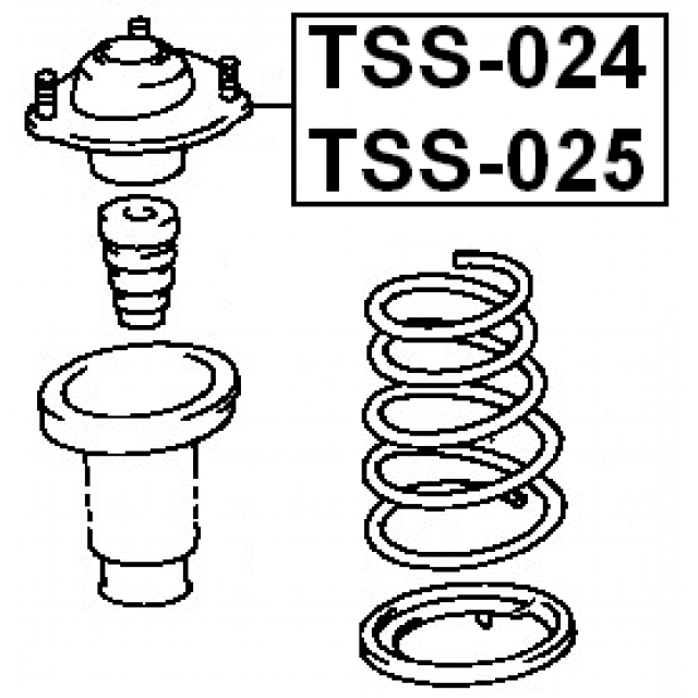 REAR SHOCK ABSORBER MOUNTING RIGHT - Image 2