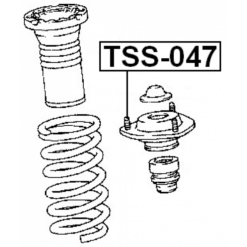 Alternative view of FRONT SHOCK ABSORBER MOUNTING