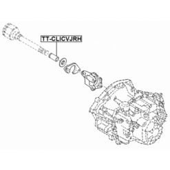 Alternative view of DRIVESHAFT ADAPTOR SLEEVE