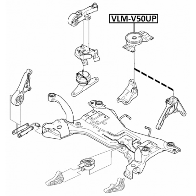 TRANSMISSION MOUNT (HYDRO) - Image 2