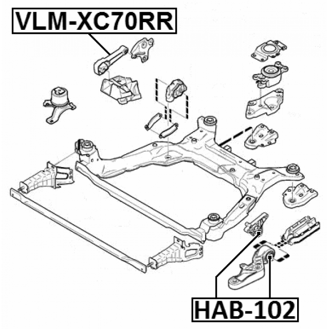 REAR ENGINE MOUNT - Image 2