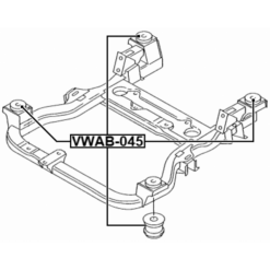 Alternative view of SUBFRAME BUSHING