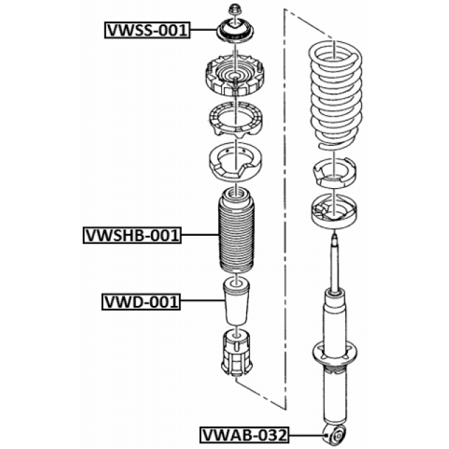 FRONT SHOCK ABSORBER JOUNCE BUMPER - Image 2