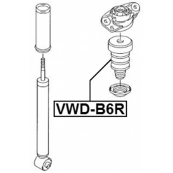 Alternative view of REAR SHOCK ABSORBER JOUNCE BUMPER