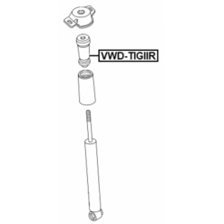 Alternative view of REAR SHOCK ABSORBER JOUNCE BUMPER