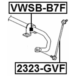 Alternative view of FRONT STABILIZER BAR BUSH