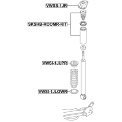 Alternative view of REAR SPRING LOWER SEAT