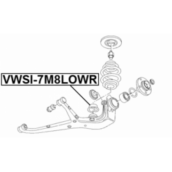 Alternative view of REAR SPRING LOWER SEAT