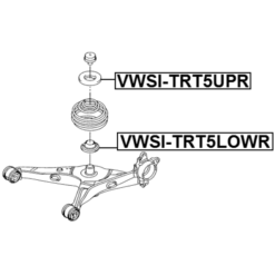 Alternative view of REAR SPRING UPPER SEAT
